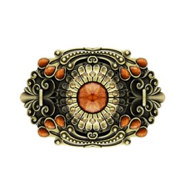 YOQUCOL Native American Belt Buckle Bronze Bohemian Indian Style Belts Buckle For Men