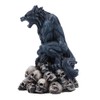 Nemesis Now Moon Shadow Wolf Figurine, Grey, 15cm
