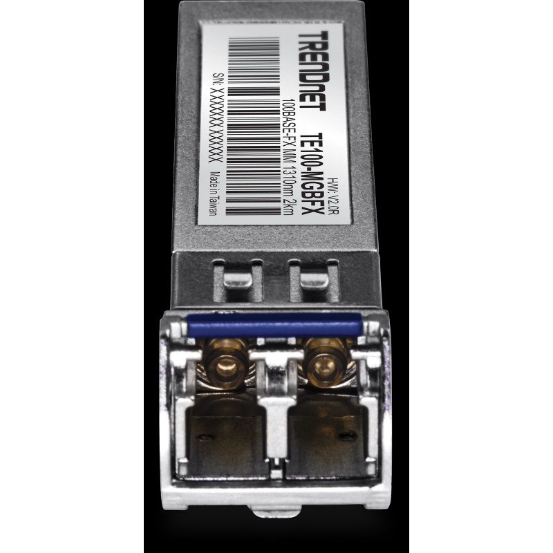 TRENDnet TE100-MGBFX Mini-GBIC Multi-Mode 100Base-FX LC Module (2KM)