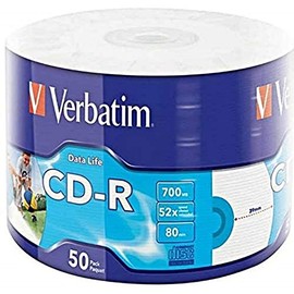 Verbatim 50x CD-R - blank CDs (CD-R)