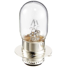 KOITO 5026 Light Normal Valve for Motorcycle Headlight [12V30/30W] Clear [1 piece] P15d-25-1 (Double with Small Brim)