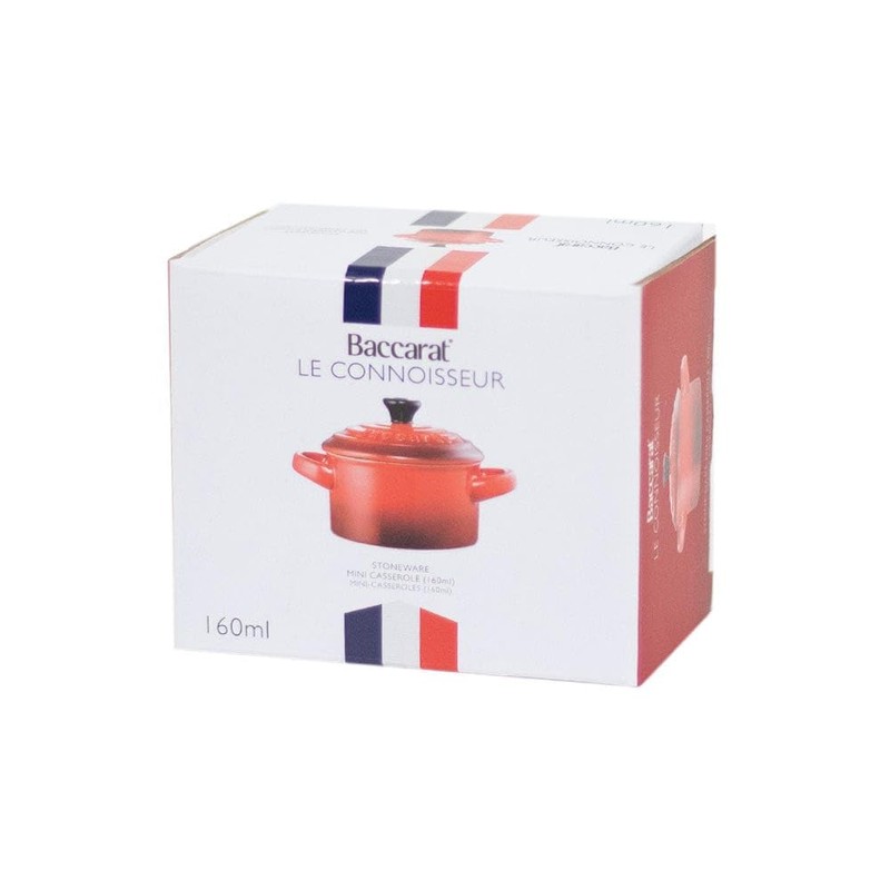 Baccarat Le Connoisseur Stoneware Mini Casserole with Lid 160ml 9X5cm