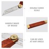 1 woodworking bevel tool ruler, adjustable angle sliding T-ruler, carpenter