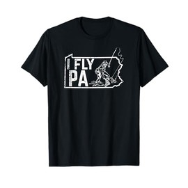 Pennsylvania Fly Fishing Fisherman T-shirt T-Shirt