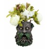 Ebros Gift Whispering Willows Evergreen Greenman Wall Hanging Planter 8"