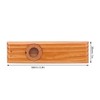 Wood Kazoo Flute Wooden Harmonica Accompaniment Flute Music Wind Instrument