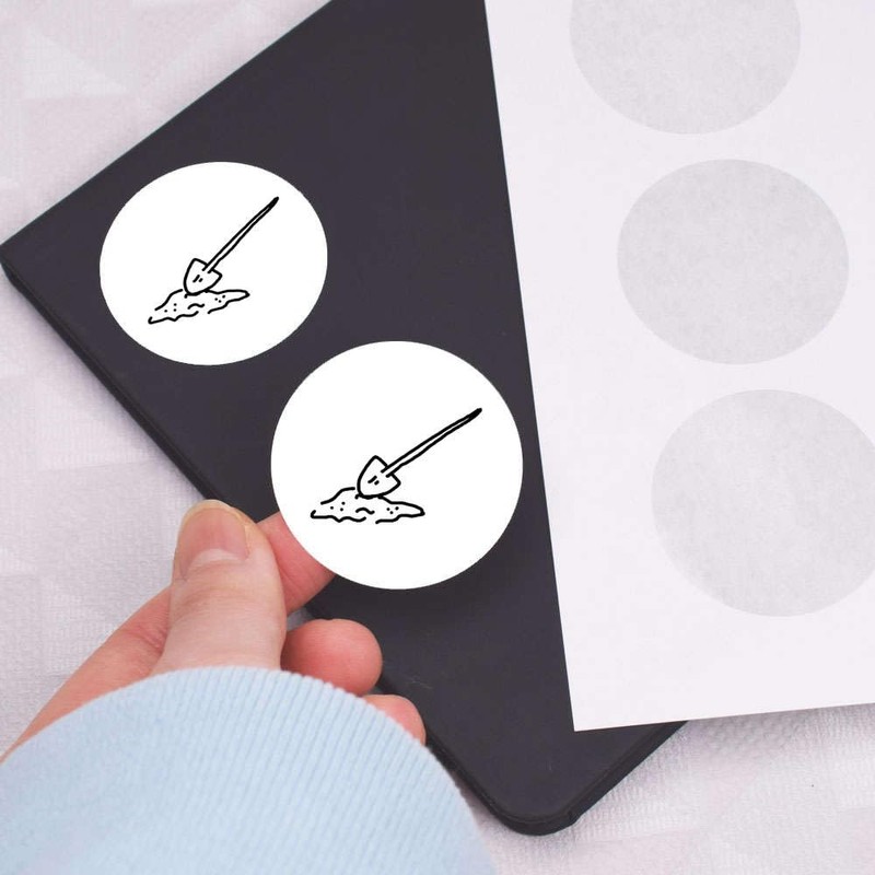 24 x 40mm 'Grabschaufel' Aufklebern / Stickers (SK00036191)