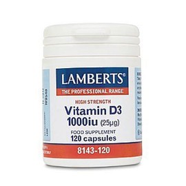 Lamberts Vitamin D3 1000iu 120Caps