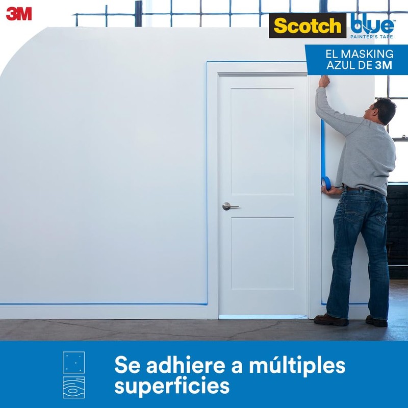 ScotchBlue Original Multi-Surface Painters Tape, 2 Inch Wide (1.88 In.