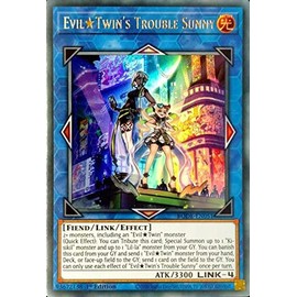 Evil Twin's Trouble Sunny - BODE-EN051 - Ultra Rare - 1st Edition - Burst of Destiny