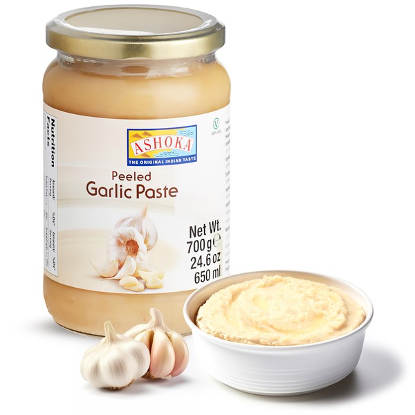 Ashoka Authentic Garlic Cooking Paste | Vegan | Gluten-Free |