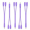 ExcelValley - 5-Pack - Mono Splitter Y Patch Cables -