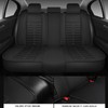 OUTOS Luxury Leather Auto Car Seat Covers 5 Seats Full