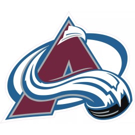 (NOT A PATCH) Colorado Avalanche Hockey HTV Heat Transfer Vinyl Iron On - 2.5" Inches