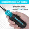 DURATECH Screwdriver, Multi Bit 11-in-1 Screw Driver & Nut Driver