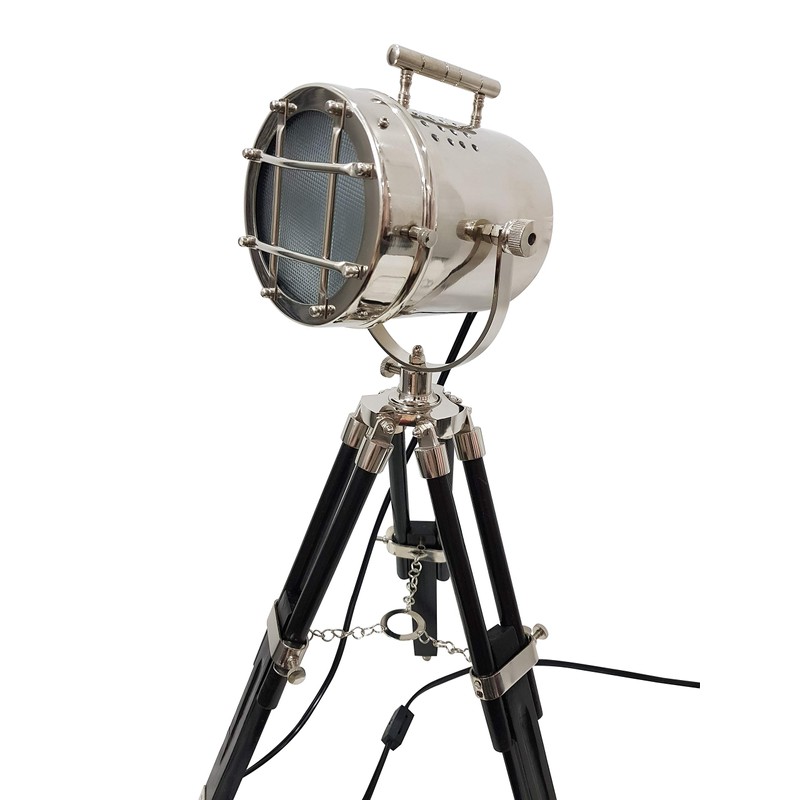 collectiblesBuy Nautical Desk Lamp with Black Wooden Tripod – 22