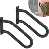 Wdwlbsm 2 Pcs Handrails for Outdoor Steps Stair Railing Indoor,