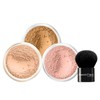 4pc KIT w/KABUKI BRUSH Mineral Makeup Bare Set Full Coverage