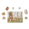 Little Dutch Forest Friends 7240 FSC Wooden Grasping Puzzle with
