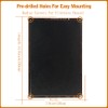 dingleiever - Warning Biohazard Hazard Sign Hazard Labels Novelty METAL