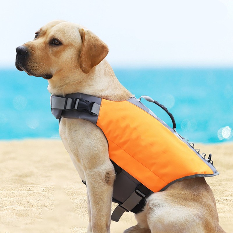 Dog Life Jacket Adjustable High Visibility Lightweight Pet Life Vest