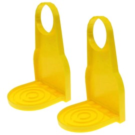 2 Pack Laundry Detergent Cup Holder, Detergent Drip Catcher Drip Tray Catcher No More Mess or Leaks and Drips for Laundry Room - Yellow