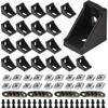 4040 Series Aluminum Profile Connector Set 20pcs 40pcs Corner Brackets