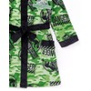 Jurassic World Dressing Gown Boys Kids Camo T Rex PJS
