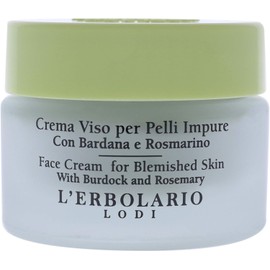 Lerbolario Burdock & Rosemary Face Cream for Blemished Skin 30 ml by El Erbolario