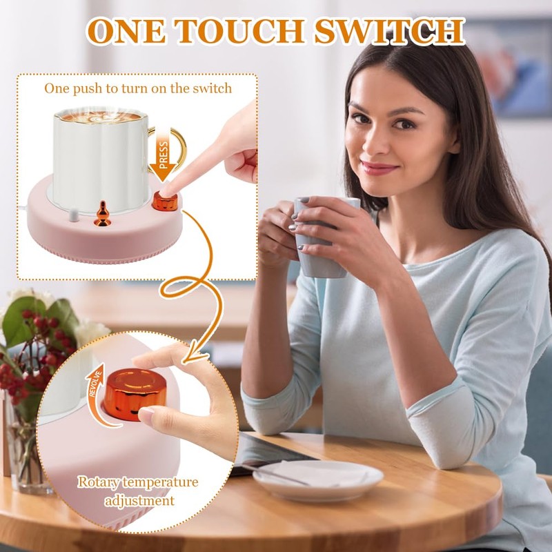 HASAIKA® Cup Warmer, Drink Warmer, Cup Warmer, Suitable for Heating