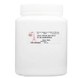 Farmacias PARIS |Cold Cream con Aceite de Almendras y Colágeno 500 gr | Crema Humectante Antienvejecimiento, Antiarrugas, Mejora elasticidad, Protege 