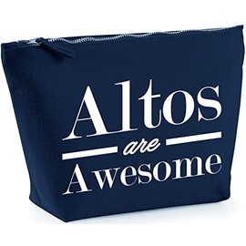 Hippowarehouse Altos Are Awesome printed make up cosmetic wash bag 18x19x9cm