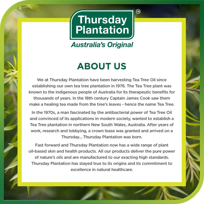 Thursday Plantation Australian Tea Tree Oil, Naturally Sourced Oil, Cleanses