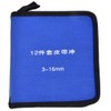 12PCS Leather Crafts Hole Puncher Hollow Round Punch Tool 3/4/5/6/7/8/9/10/11/12/14/16mm