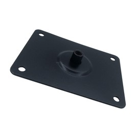TUOREN Electronic Module Mount Metal 8mm Hole Electronic Drum Mounting Plate for Electronic Controller Multi-Pad Drum Pads Electronic Mounting Stand Hardware Accessories Black
