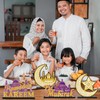 Wiooffen 4Pcs Ramadan Mubarak Table Centerpiece Decorations Eid Mubarak Wooden