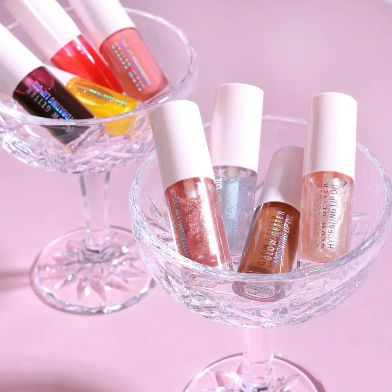 Labial Líquido Brillante Moira Glow Getter Hydrating Lip Oil Champagne