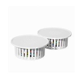Filtros de Repuesto VMASSTONE RF-002 (Paquete de 2) - Filtración de 20 Etapas para Regadera FM-002 - Agua Más Suave, Piel Más Sana