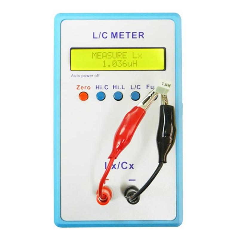 Buerjia LC-200A Handheld Inductor&Capacitor Digital LCD Capacitance Inductance Meter Inductance
