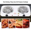 Compact and Portable Countertop Burner- Countertop Double Coiled Burner 2000