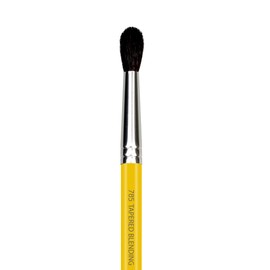 Bdellium Tools Professional Makeup Brush - Studio Series 785 Tapered Blending - With Mix of Soft Synthetic & Natural Fibers, For Applying Shadow (Yellow, 1pc)