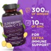 Eey's Boutique Elderberry 5 in 1 Immune Support , Zinc,