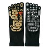 Mikasa Double-Sided Foot Massage Socks, Black