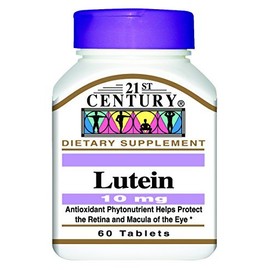 21st Century Lutein 10 Mg Tablets, 60-Count