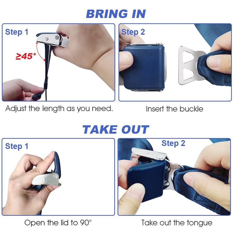 OGIFOAHC Southwest Airplane Seat Belt Extender Airline Adjustable Long 7-39inch