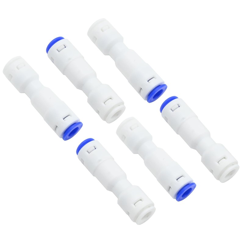 Zreneyfex 6Pcs 1/4" Push to Connect Check Valve Set, Push