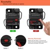GaiRen Trolling Motor Plug and Circuit Breaker 60Amp Kit, Trolling