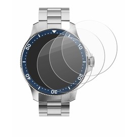 BROTECT Protective Glass for Withings ScanWatch Horizon (43 mm) (Pack of 3) Protective Film Tempered Glass [Extremely Scratch-Resistant 9H, Anti-Fingerprint