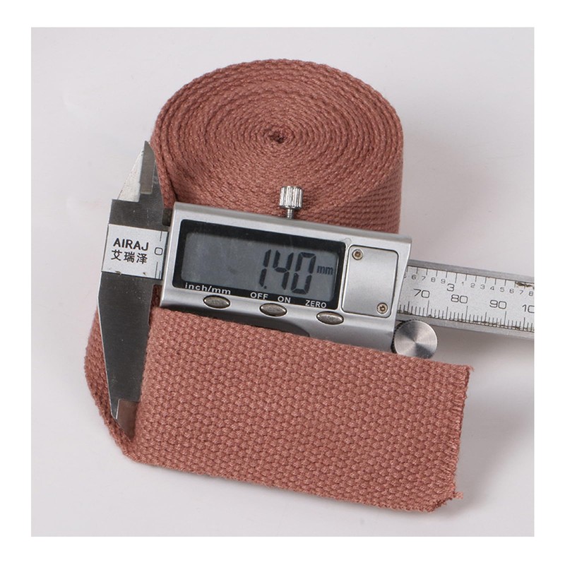 5 m 25 mm wide polyester-cotton strap, canvas webbing cotton