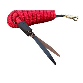 Equipride Horse Training Lead Rope, Natural Horsemanship Communication Line, 3.8-6.8 Metres, Red (4.2 meters)